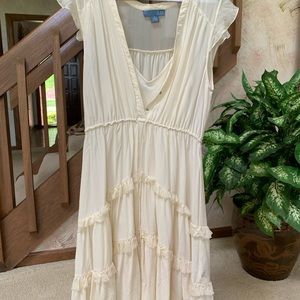 Lie white dress + slip, size 8